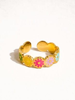 Aura Flor Adjustable Ring